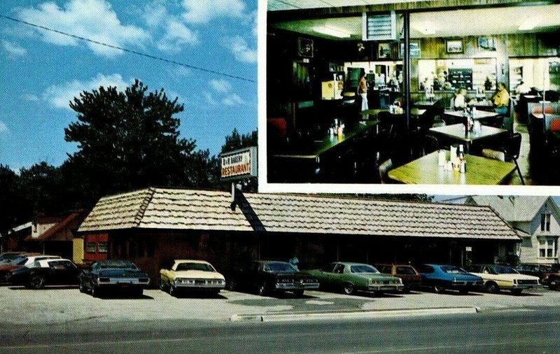 H&H Bakery and Restaurant - Vintage Postcard (newer photo)